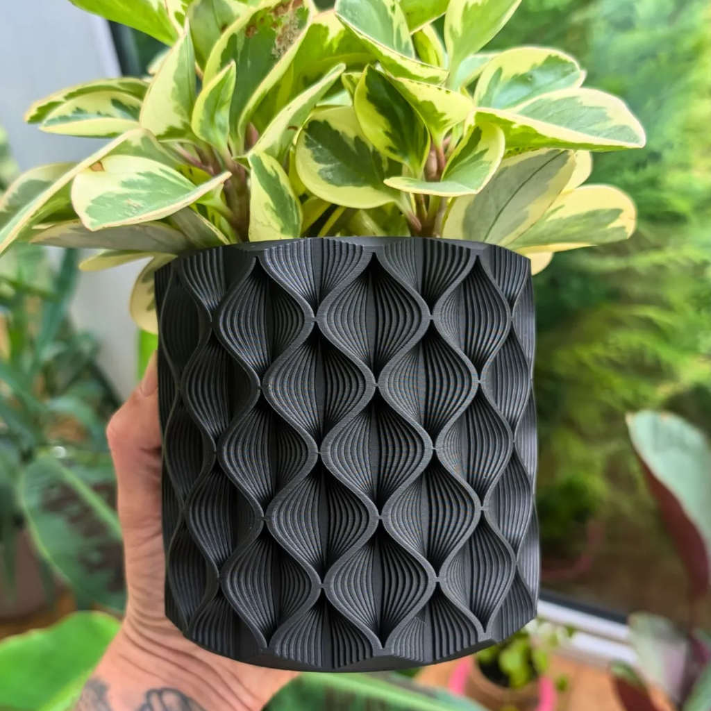 Vaso Design Zigzag Piante | 2 Misure | Chioda Studio