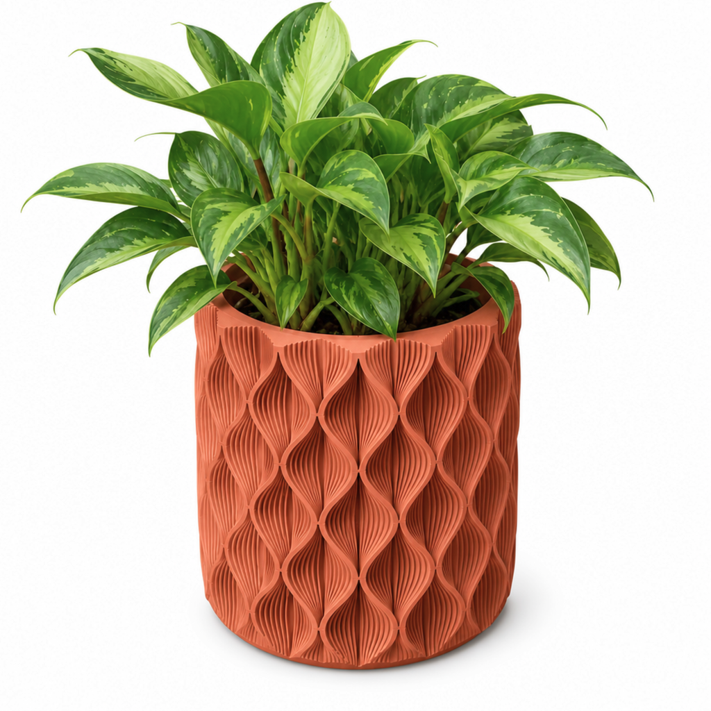 Vaso Design Zigzag Piante | 2 Misure | Chioda Studio