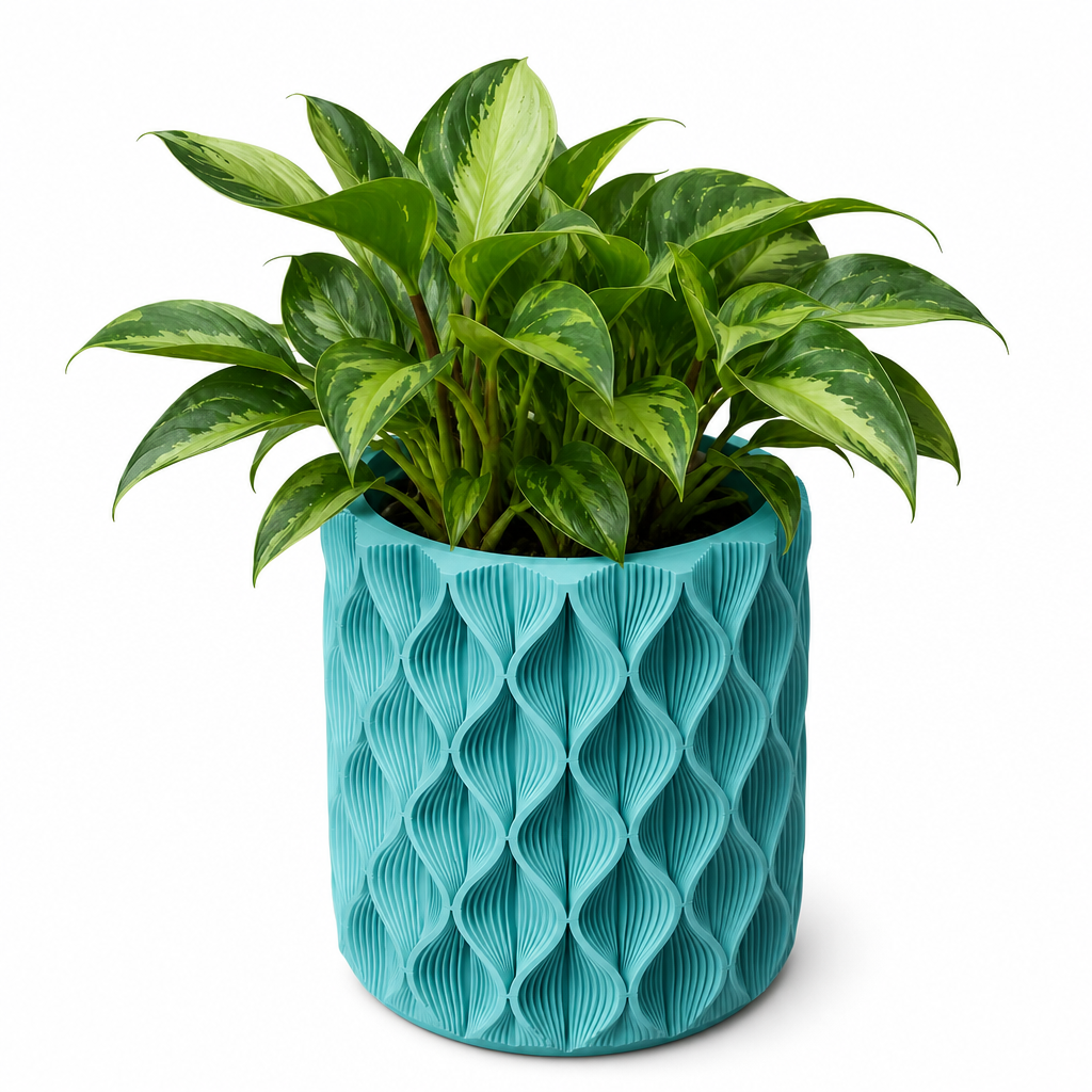 Vaso Design Zigzag Piante | 2 Misure | Chioda Studio